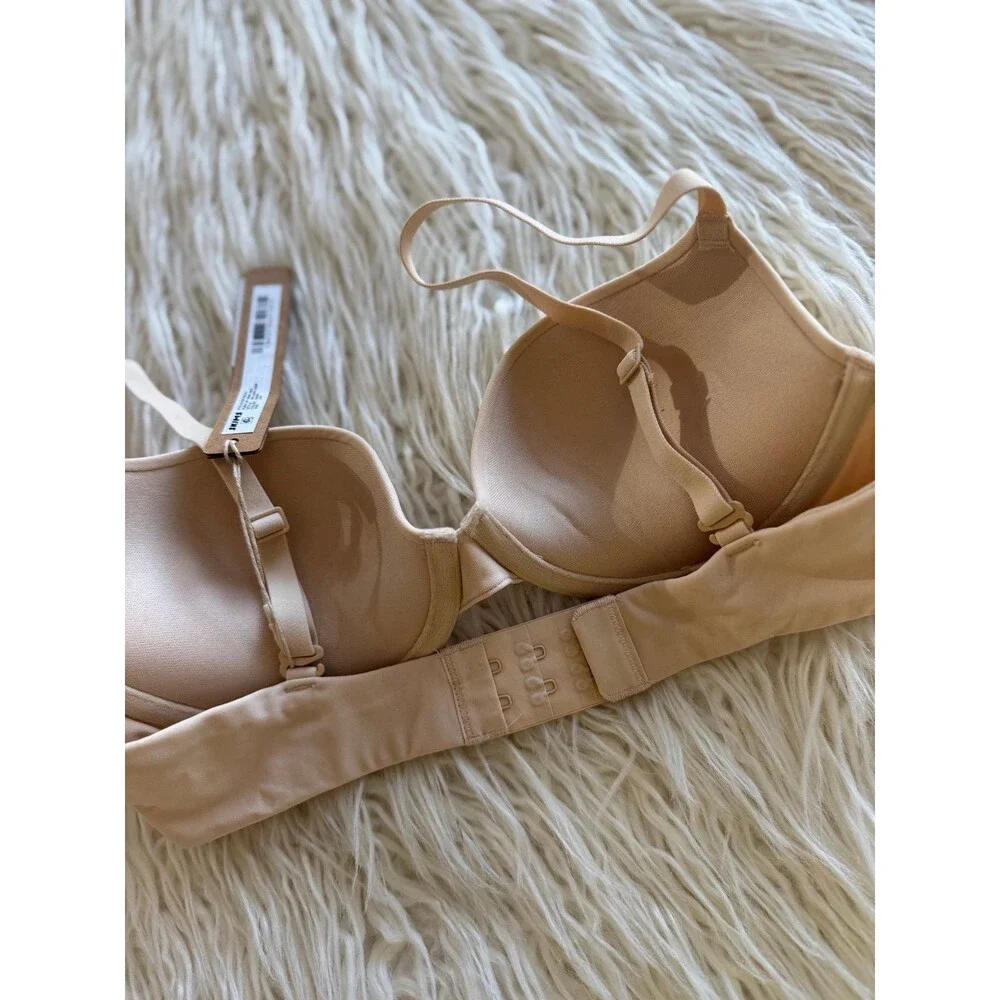 Skims Fits Everybody Push up Demi Bra Sand Size 32A - Picture 6 of 7
